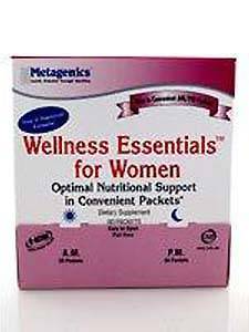 wellenss essentials for women from Metagenics, through Susan Wallace Acupuncture